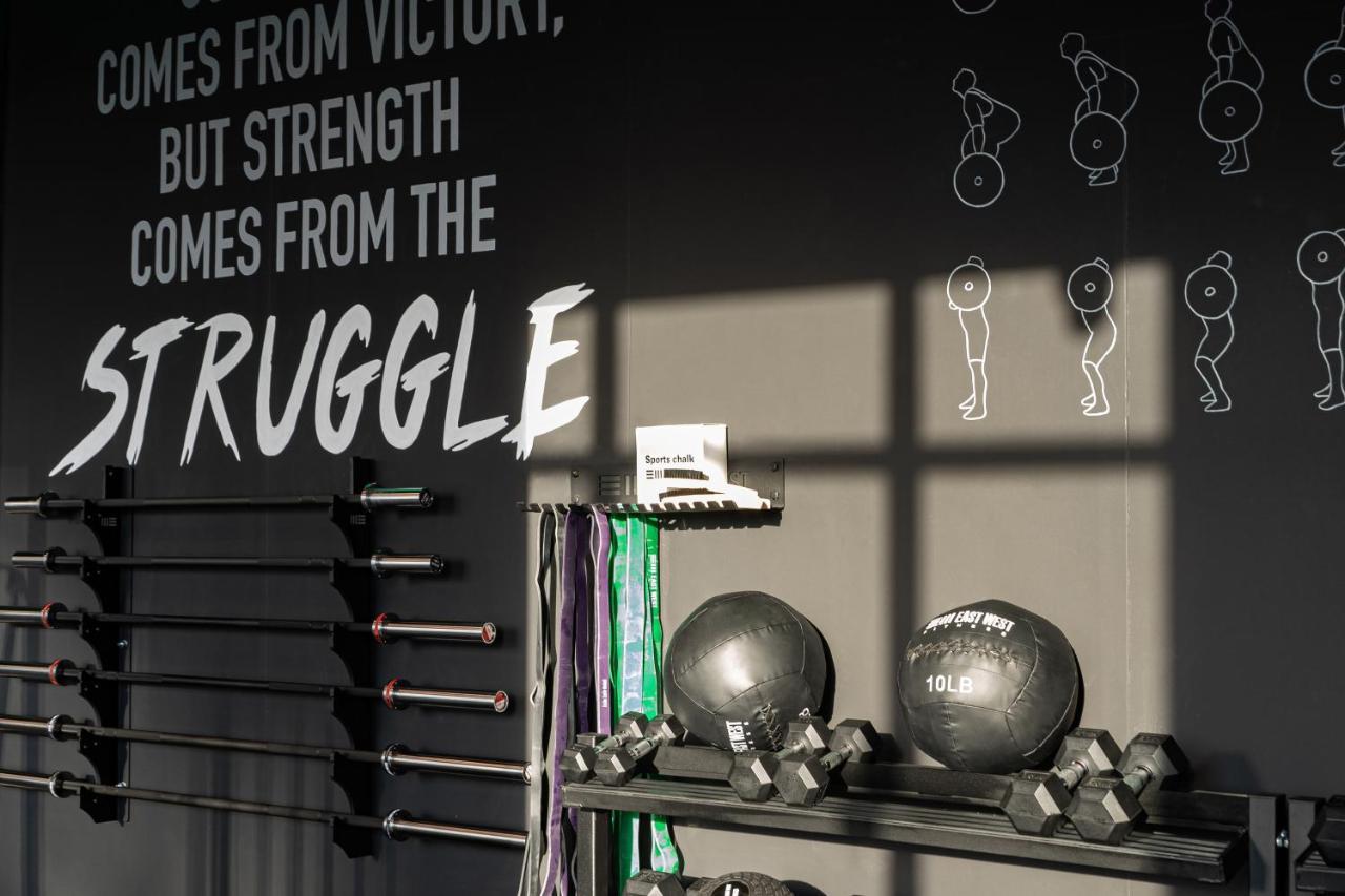 Silq Hotel & Residence Bangkok Exterior photo CrossFit equipment